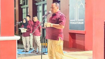 Lapas Makassar Gelar Apel Siaga Jelang Idul Fitri