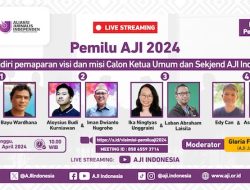 Pemilu AJI, Berikut 4 Pasangan Calon Ketum-Sekjen AJI Indonesia