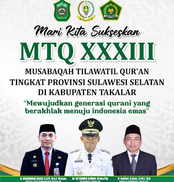 Persiapan MTQ Tingkat Kota dan Kabupaten Rampung 90 Persen