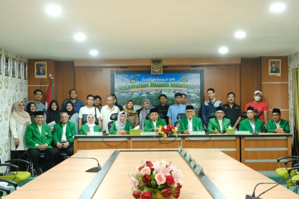 Rektor UMI Silaturahmi Bersama Jurnalis, Tingkatkan Komitmen dan Kualitas Kerjasama