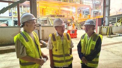 Kunjungi Smelternya, JK Pastikan Produksi dan Buka Lapangan Kerja
