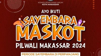 KPU Makassar Buka Sayembara Maskot Pemilihan Walikota 2024