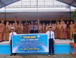 Minimalisir Pelanggaran, Satlantas Polres Majene Go To School