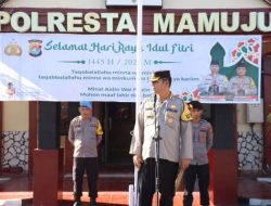 Terlambat Kembali Cuti Lebaran, Personel Polresta Mamuju Terancam Mutasi