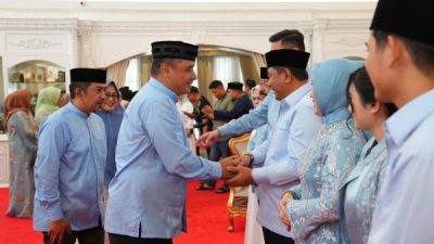 Hari Kedua Lebaran, Pj Gubernur Terima Kunjungan Silaturahmi Bupati dan Jajaran