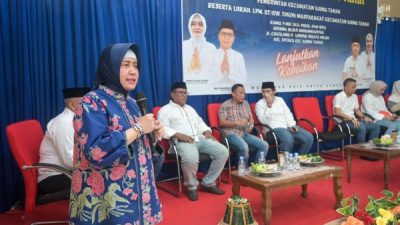 Hadiri Silaturahmi Halalbihalal, Indira Yusuf Ismail Disambut Warga Ujung Tanah