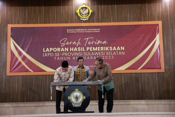 Hasil Pemeriksaan LKPD 2023, Pemkot Makassar Raih Predikat WTP