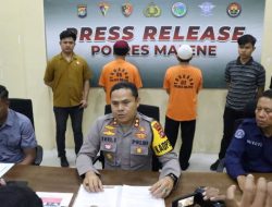 Polres Majene Berhasil Tangkap 2 Pelaku Penyalahgunaan Narkoba