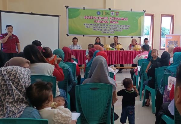 Penanganan Stunting, Distapang Sulbar Launching Rumah Pangan B2SA