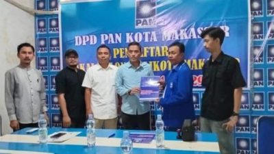 Siap Bertarung di Pilwali Makassar, Najmuddin Daftar ke PAN