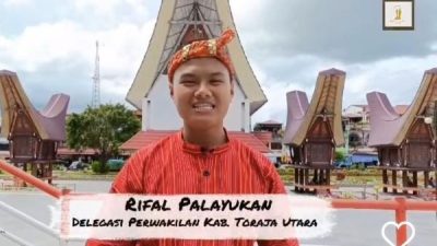 Wakili Toraja Utara, Rival Lolos Grand Final Duta Remaja Sulsel 2024
