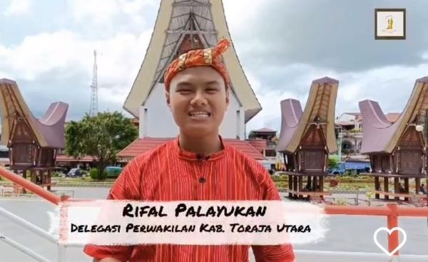 Wakili Toraja Utara, Rival Lolos Grand Final Duta Remaja Sulsel 2024