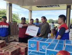 Pertamina Sulawesi Sigap Salurkan Bantuan Bencana Banjir di Kabupaten Luwu