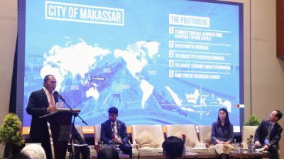 Danny Pomanto Bahas Makassar Sombere' dan Smart City di World Water Forum