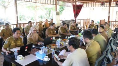 Rapat Evaluasi, Pemprov Sulbar Komitmen Lakukan Pencegahan Korupsi