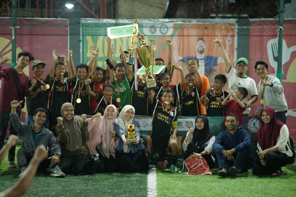 SD Inpres Unggulan BTN Pemda Sukses Rebut Piala Monsa Cup