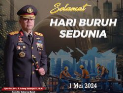 Kapolda Sulbar Apresiasi Kontribusi Para Buruh