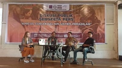 LBH Pers Jakarta Serahkan Amicus Curiae ke PN Makassar