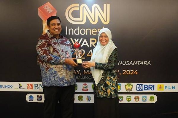 Pemkab Maros Raih Penghargaan CNN Awards Sebagai Kota Ramah Anak