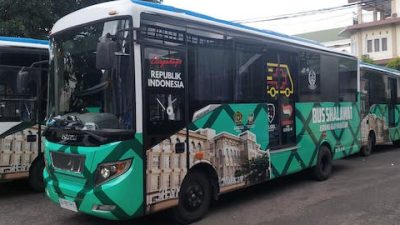 Bus Shalawat Siap Layani 7.884 JCH Selama di Asrama Haji Makassar