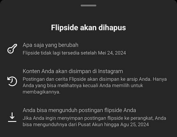 Pengguna Instagram Bersiap! Fitur Flipside Akan Dihapus Minggu Depan