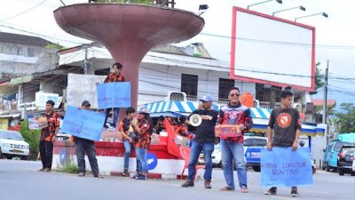 Pemuda Pancasila Torut Turun ke Jalan Gelar Aksi Galang Dana, Bantu Korban Longsor