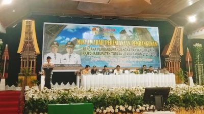 Pemkab Toraja Utara Gelar Musrembang RPJPD 2025-2045