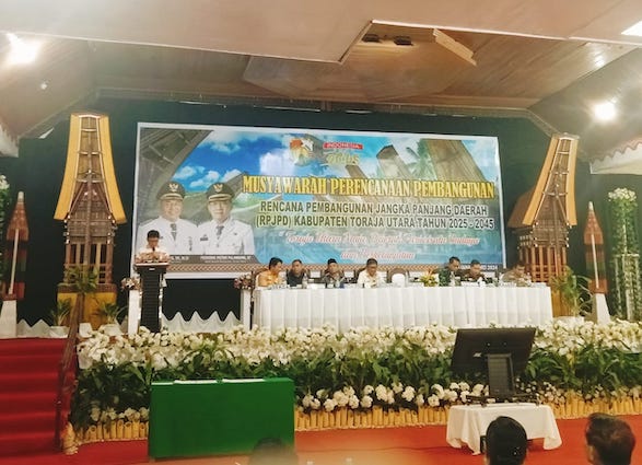 Pemkab Toraja Utara Gelar Musrembang RPJPD 2025-2045