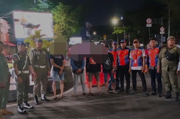 PD Parkir Makassar Razia Jukir Liar, 4 Orang Diamankan Polisi