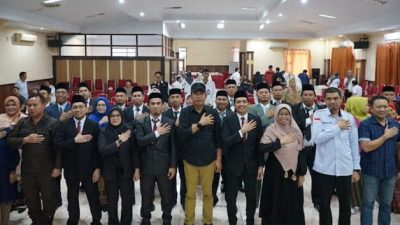 KPU Parepare Lantik 20 Anggota PPK, Ini Harapan Pj Walikota Akbar Ali