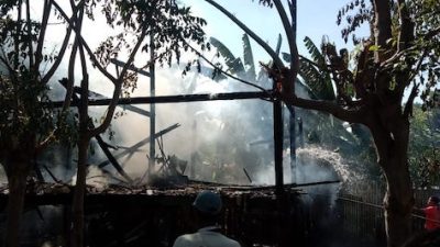 Lupa Matikan Tungku Bakar, 1 Rumah Warga di Jeneponto Hangus Terbakar