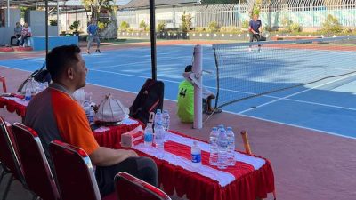 Pererat Sinergi APH, Kalapas Takalar Gelar Eksebisi Tenis Lapangan