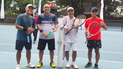 Lapangan Tenis Standar Internasional di Makassar Diresmikan