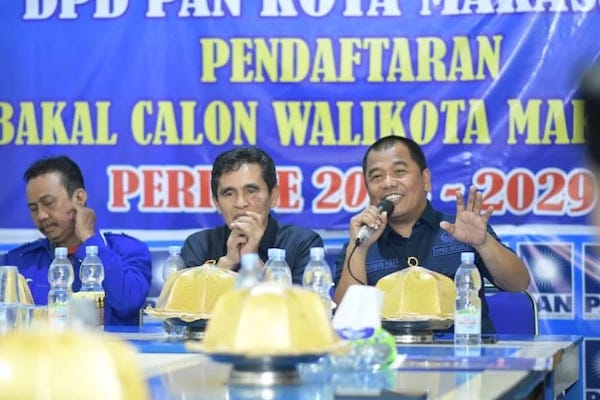 Maju di Pilwali Makassar 2024, Rahman Pina Daftar di 4 Parpol