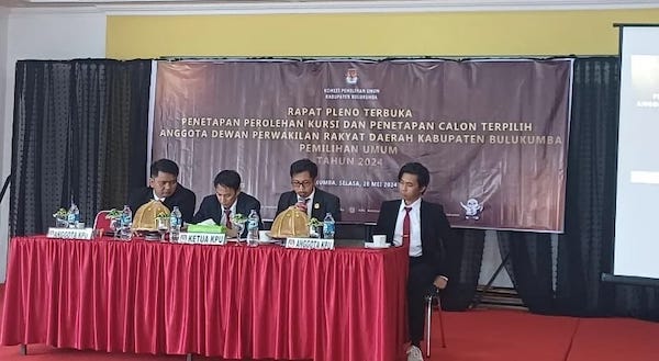 40 Caleg Terpilih DPRD Bulukumba, Ini Daftar dan Perolehan Suaranya