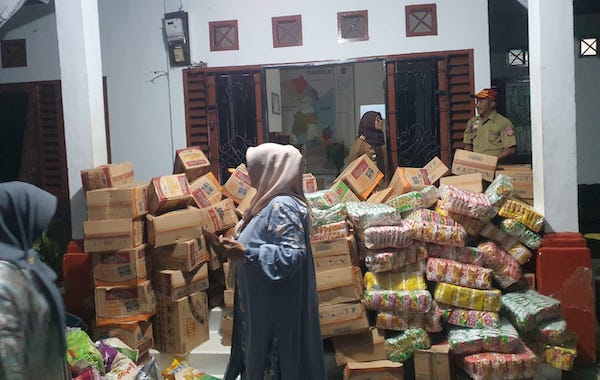 Bantuan Logistik Pemkab Sinjai Untuk Korban Banjir Tiba di Luwu