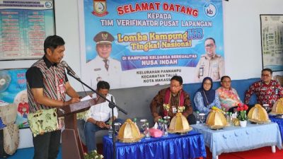 Kampung KB Nusa Indah Makassar Masuk 6 Besar Nasional, Ini Harapan Pj Sekda
