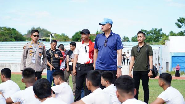 Pantau Tes Jasmani Taruna Akpol, Kapolda Sulbar Pastikan Tes Tanpa Kecurangan