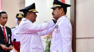 Pj Gubernur Sulsel Lantik Ahmadi Akil Sebagai Pj Bupati Pinrang