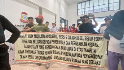 Konflik Perbatasan Pemukiman, Warga Ujung Tanah Makassar Terancam Tergusur.