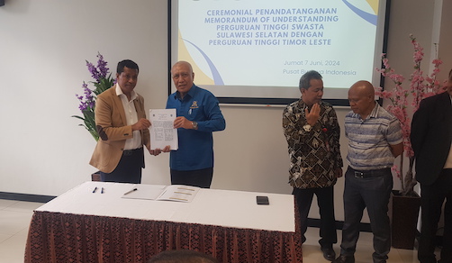 Unifa Taken MoU dengan 12 Perguruan Tinggi di Dili Timor Leste