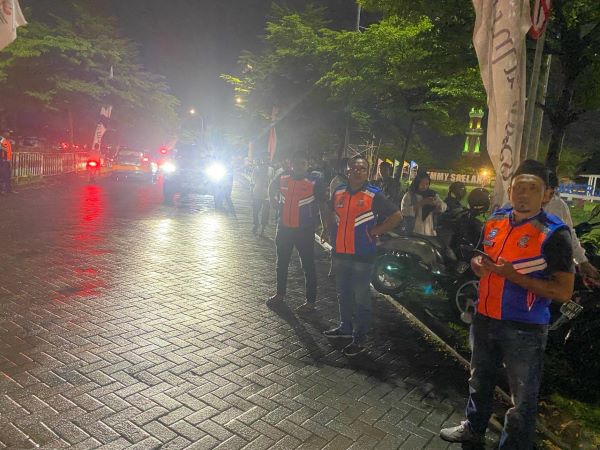 Atasi Kemacetan, Perumda Parkir Tata Kendaraan Peserta Pawai Obor Takbiran