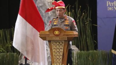 Kapolri Buka Rakernis Baharkam Polri 2024 di Makassar