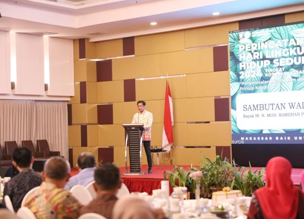 Pemkot Makassar Komitmen Konsisten Jaga Bumi Lewat Low Carbon City