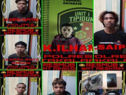 Komplotan Pencuri di Takalar Berhasil Ditangkap Polisi