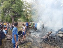 Ditinggal Pemiliknya ke Pesta, 1 Rumah di Desa Tuju Jeneponto Hangus Terbakar