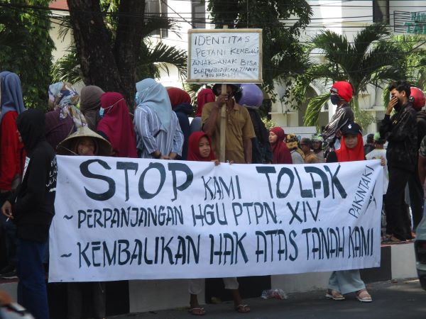 Kembali Digruduk, Pemkab Takalar Janjikan Pertemuan Multi Pihak Bahas HGU PTPN XIV