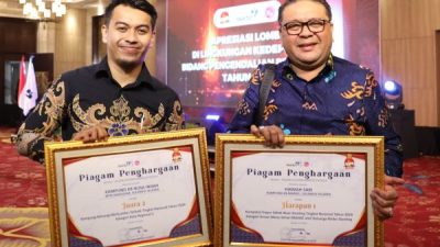 Wakili Sulsel, Kota Makassar Sabet Juara 2 Nasional Kampung KB Terbaik