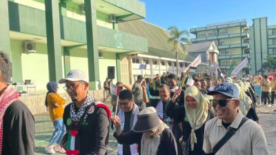 Milad Ke-70 UMI, Silaturahmi dengan Warga Pampang dan Serukan Free Palestine