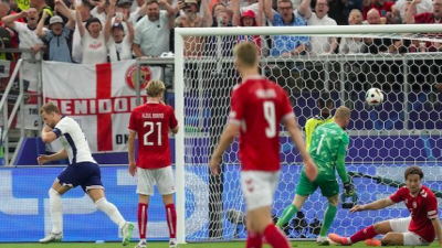 Euro 2024, Inggris Gagal Tundukkan Denmark : Skor 1-1